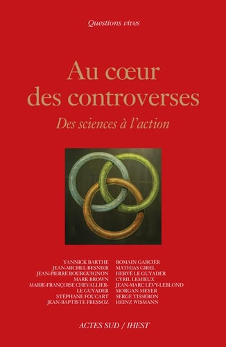 AU COEUR DES CONTROVERSES, de Yannick Barthe | portada del libro