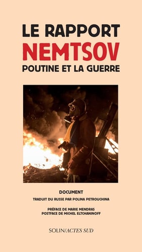 LE RAPPORT NEMTSOV, de Sergej Vladimirovič Aleksašenko | portada del libro