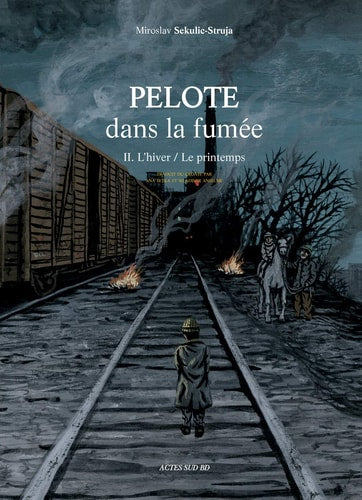 PELOTE DANS LA FUMEE, de Miroslav Sekulić-Struja | portada del libro