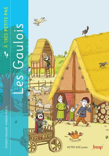 LES GAULOIS A TRES PETITS PAS, de Patrick Maguer | portada del libro