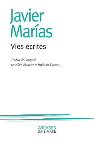 VIES ECRITES, de Javier Marías | portada del libro