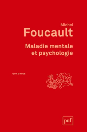 Maladie mentale et psychologie, de Michel Foucault | portada del libro