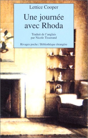 UN JOURNEE AVEC RHODA, de Lettice Cooper (romancière).) | portada del libro