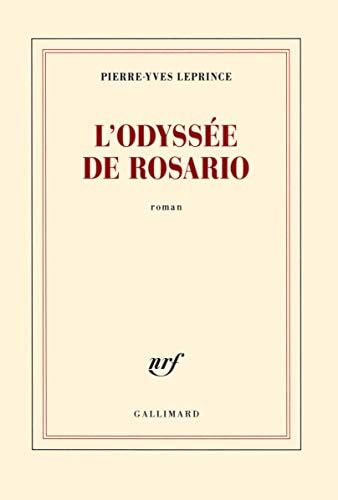 L'ODYSSEE DE ROSARIO, de Pierre-Yves Leprince | portada del libro