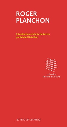 ROGER PLANCHON, de Roger Planchon | portada del libro