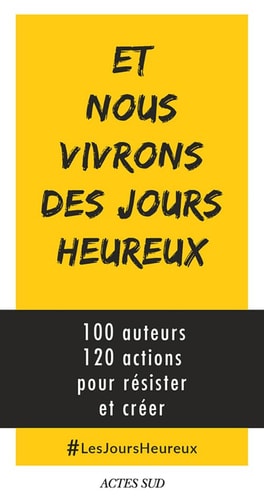 ET NOUS VIVRONS DES JOURS HEUREUX, de #LesJoursHeureux | portada del libro