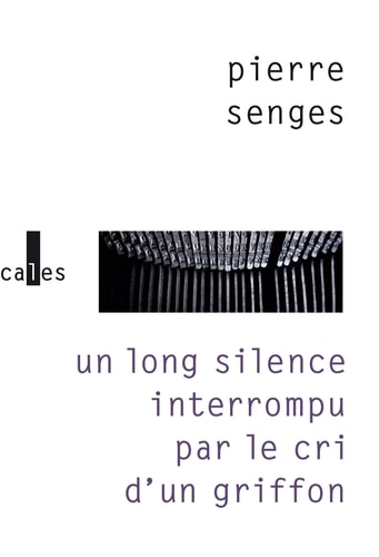 LONG SILENCE INTERROMPU PAR, de Pierre Senges | portada del libro