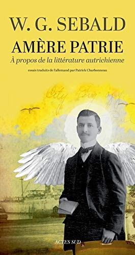 AMERE PATRIE, de Winfried Georg Sebald | portada del libro