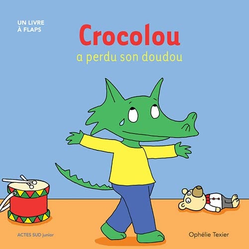 CROCOLOU A PERDU SON DOUDOU, de Ophélie Texier | portada del libro