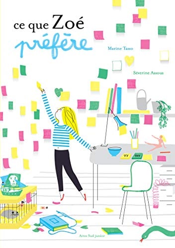 CE QUE ZOE PREFERE, de Marine Tasso | portada del libro