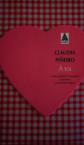 A TOI, de Claudia Piñeiro | portada del libro
