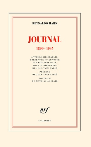 JOURNAL, de Reynaldo Hahn | portada del libro