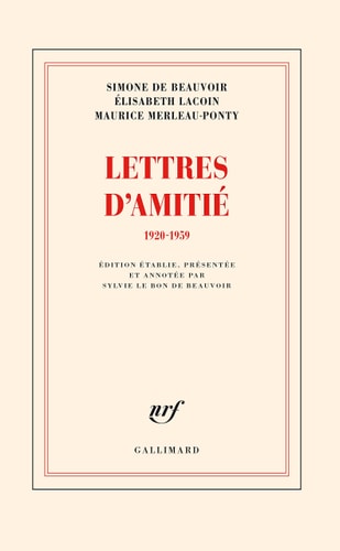 LETTRES D'AMITIE, de Sylvie Le Bon de Beauvoir | portada del libro