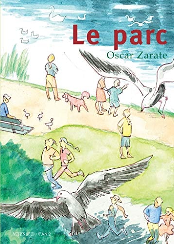 LE PARC, de Oscar Zarate | portada del libro