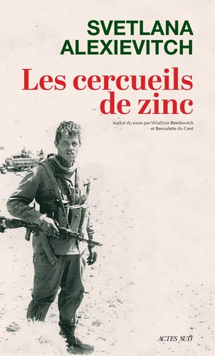 LES CERCUEILS DE ZINC, de Svetlana Aleksievich | portada del libro