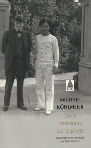 DEUX MESSIEURS SUR LA PLAGE, de Michael Köhlmeier | portada del libro