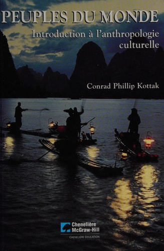 PEUPLES DU MONDE, de Conrad Phillip Kottak | portada del libro