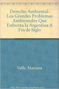 DERECHO AMBIENTAL, de VALLS | portada del libro