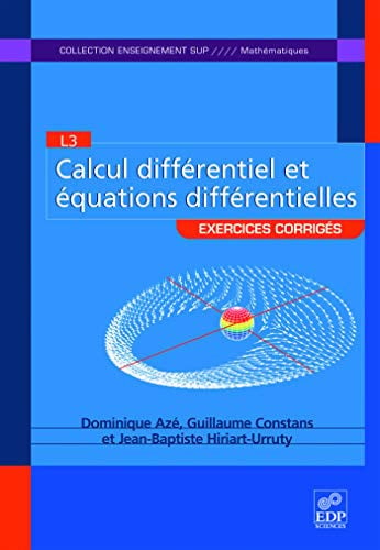 CALCUL DIFFERENTIEL, de AZE DOMINIQUE | portada del libro