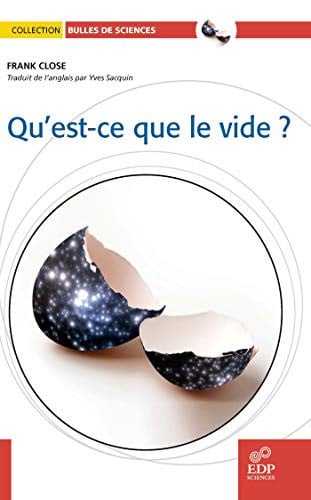 QU EST CE QUE LE VIDE, de CLOSE FRANK | portada del libro