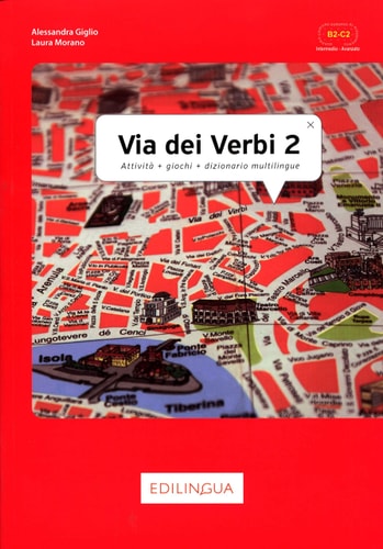 VIA DEI VERBI 2 B2-C2, de Alessandra Giglio | portada del libro