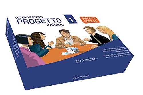 NUOVISSIMO PROGETTO ITALIANO 1 GIOCO DI SOCIETA, de Varios autores | portada del libro