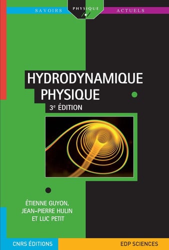 HYDRODYNAMIQUE PHYSIQUE 3E EDITION, de HINCH JOHN | portada del libro