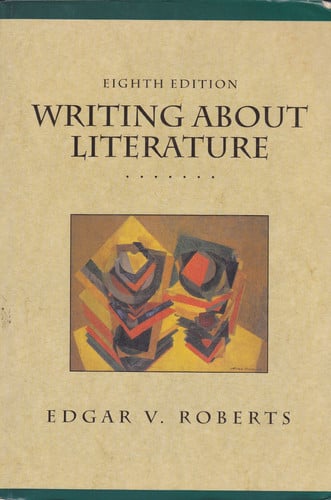 WRITING ABOOT LITERATURE, de ROBERTS | portada del libro