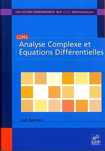 ANALYSE COMPLEXE ET EQUATIONS DIFFERENTIELLES, de BARREIRA LUIS | portada del libro
