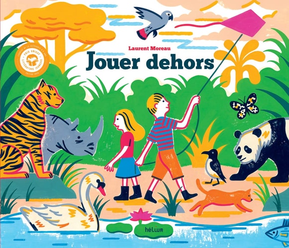 JOUER DEHORS, de Laurent Moreau | portada del libro