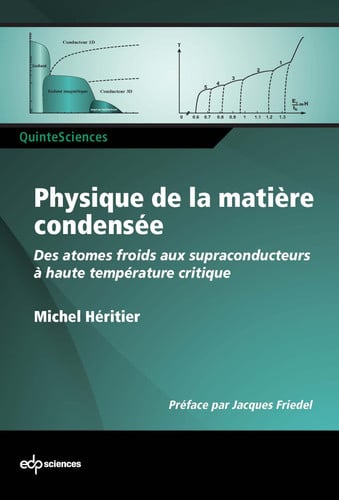 PHYSIQUE DE LA MATIERE CONDENSEE, de HERITIER MICHEL | portada del libro