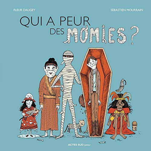 QUI A PEUR DES MOMIES, de Fleur Daugey | portada del libro