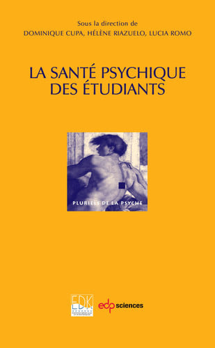 SANTE PSYCHIQUE DES ETUDIANTS LA, de CUPA DOMINIQUE | portada del libro