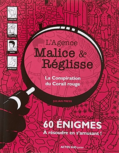 LA CONSPIRATION DU CORAIL ROUGE, de Julian Press | portada del libro