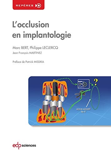 OCCLUSION EN IMPLANTOLOGIE, de Marc Bert | portada del libro