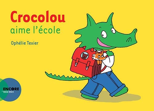 CROCOLOU AIME LECOLE, de Ophélie Texier | portada del libro