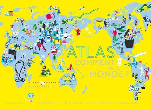 ATLAS COMMENT VA LE MONDE ?, de Laure Flavigny | portada del libro