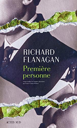 PREMIERE PERSONNE, de Richard Flanagan | portada del libro