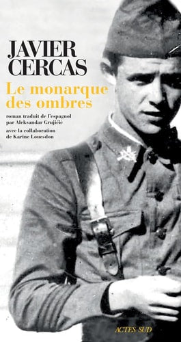 LE MONARQUE DES OMBRES, de Javier Cercas | portada del libro