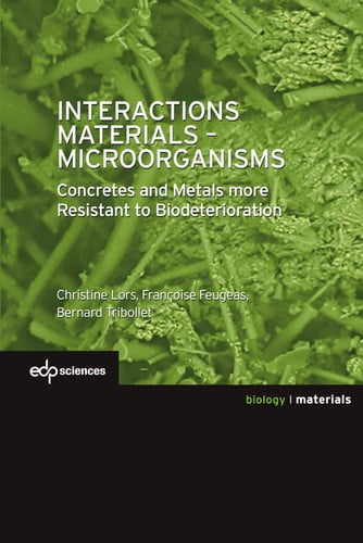 INTERACTIONS MATERIALS MICROORGANISMS, de LORS CHRISTINE | portada del libro