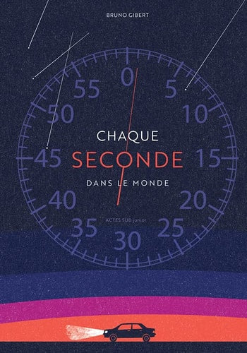 CHAQUE SECONDE DANS LE MONDE, de Bruno Gibert | portada del libro