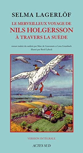 LE MERVEILLEUX VOYAGE DE NILS HOLGERSSON A TRAVERS LA SUEDE, de Selma Lagerlöf | portada del libro