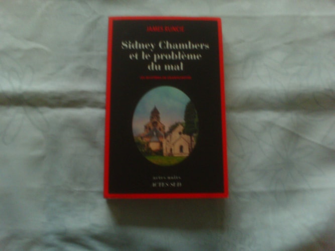 SIDNEY CHAMBERS ET LE PROBLEME DU MAL, de James Runcie | portada del libro