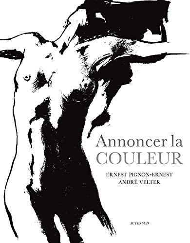 ANNONCER LA COULEUR, de André Velter | portada del libro