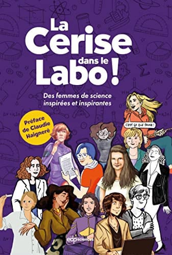 LA CERISE DANS LE LABO, de LEMOINE LUCIE | portada del libro