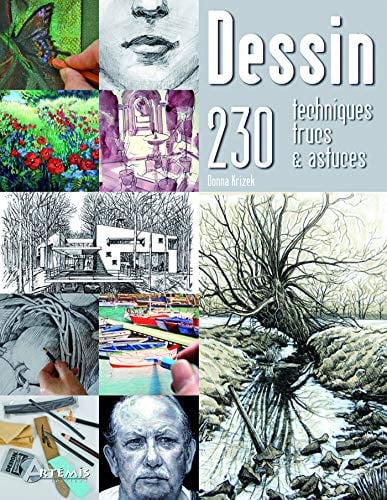DESSIN 230 TECHNIQUES TRUCS & ASTUCES, de KRIZEK D | portada del libro
