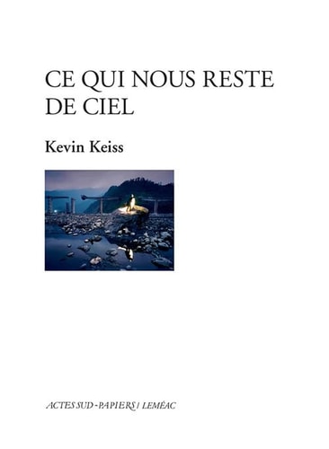 CE QUI NOUS RESTE DE CIEL, de Kevin Keiss | portada del libro