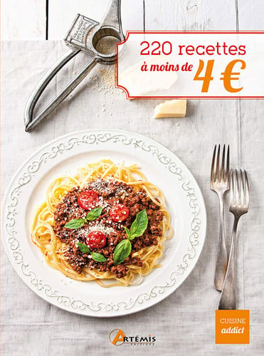 220 RECETTES A MOINS DE 4, de COLLECTIF | portada del libro