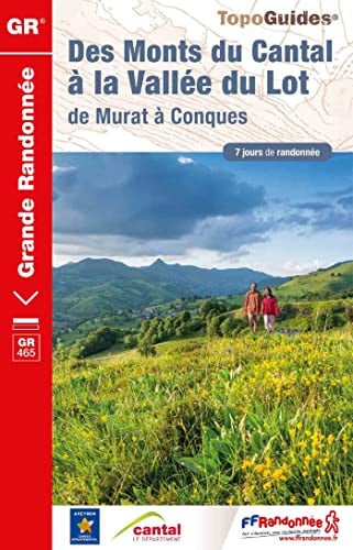 MONTS DU CANTAL A VALLEE DU LOT 15 GR 465, de COLLECTIF | portada del libro