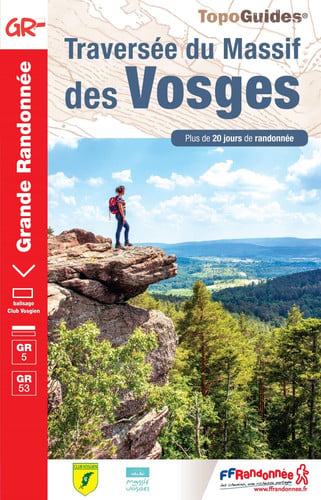 TRAVERSEE DU MASSIF DES VOSGES, de COLLECTIF | portada del libro